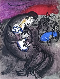 Marc Chagall - Nářky Jeremiáše