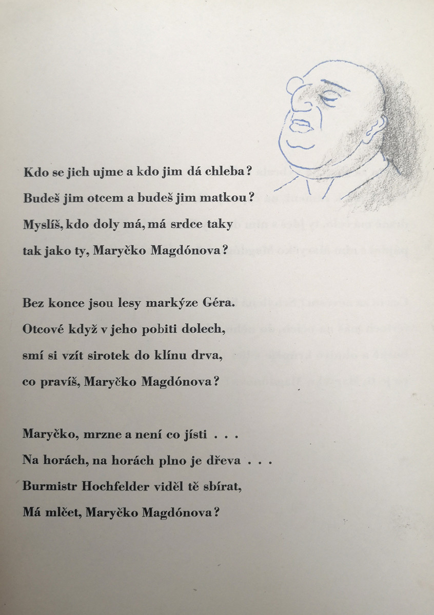 Václav Junek (1913 - 1976) - Petr Bezruč - Maryčka Magdónova