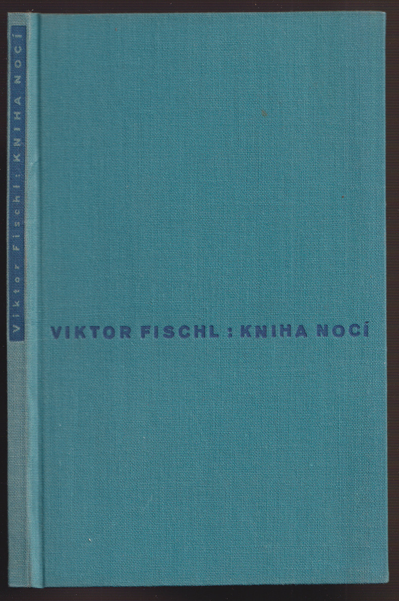 Ladislav Sutnar (1897 - 1976) - Viktor Fischl: Kniha nocí