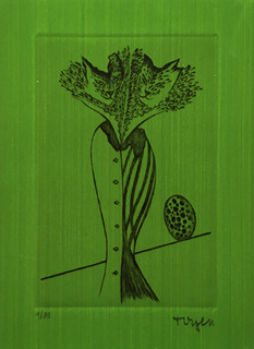 Marie Čermínová (Toyen) (1902 - 1980) - Jean - Pierre Duprey: Svatokrádežný les a jiné texty
