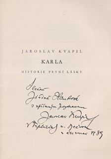 Jaroslav Kvapil - Karla