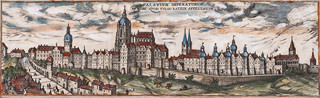Franz Hogenberg (1535 - 1590) - Pohled na Prahu
