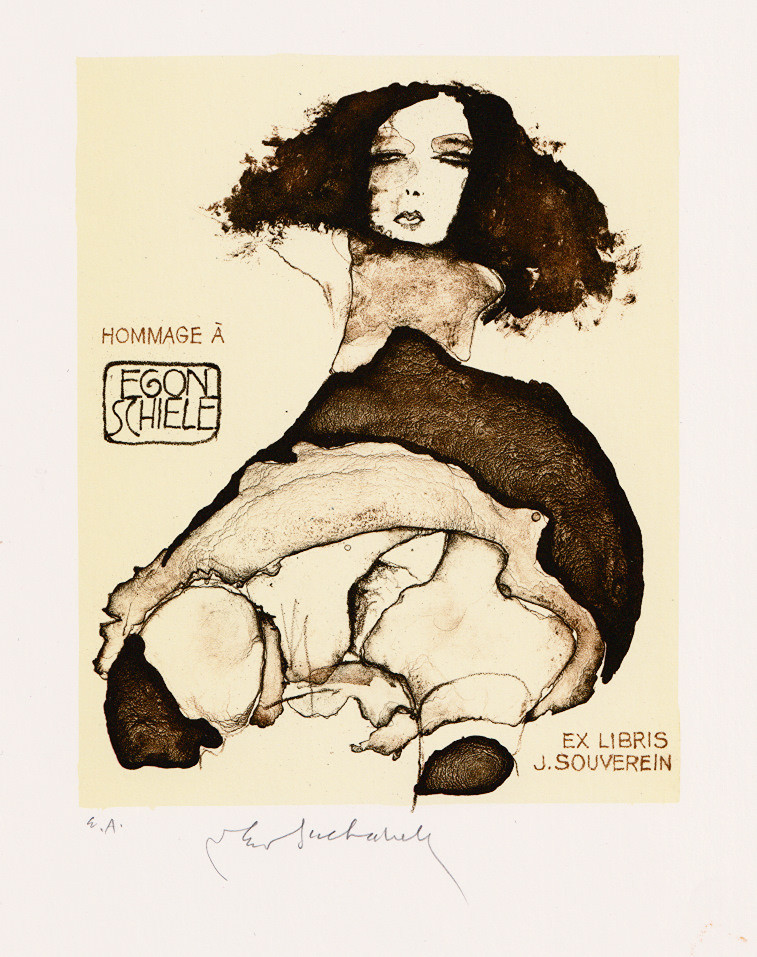 Vladimír Suchánek (1933 - 2021) - Hommage á Egon Schiele
