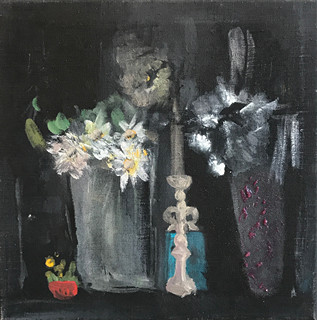 Aleš Růžička (1977) - Kolumbárium se svícnem a kopretinami