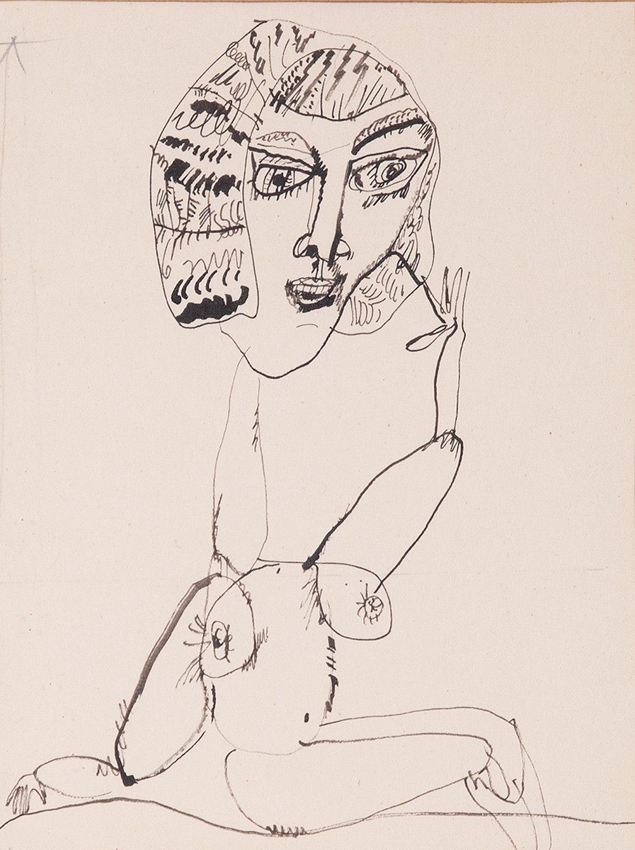 Jiří Šlitr (1924 - 1969) - Dívčí akt