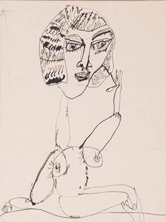 Jiří Šlitr (1924 - 1969) - Dívčí akt