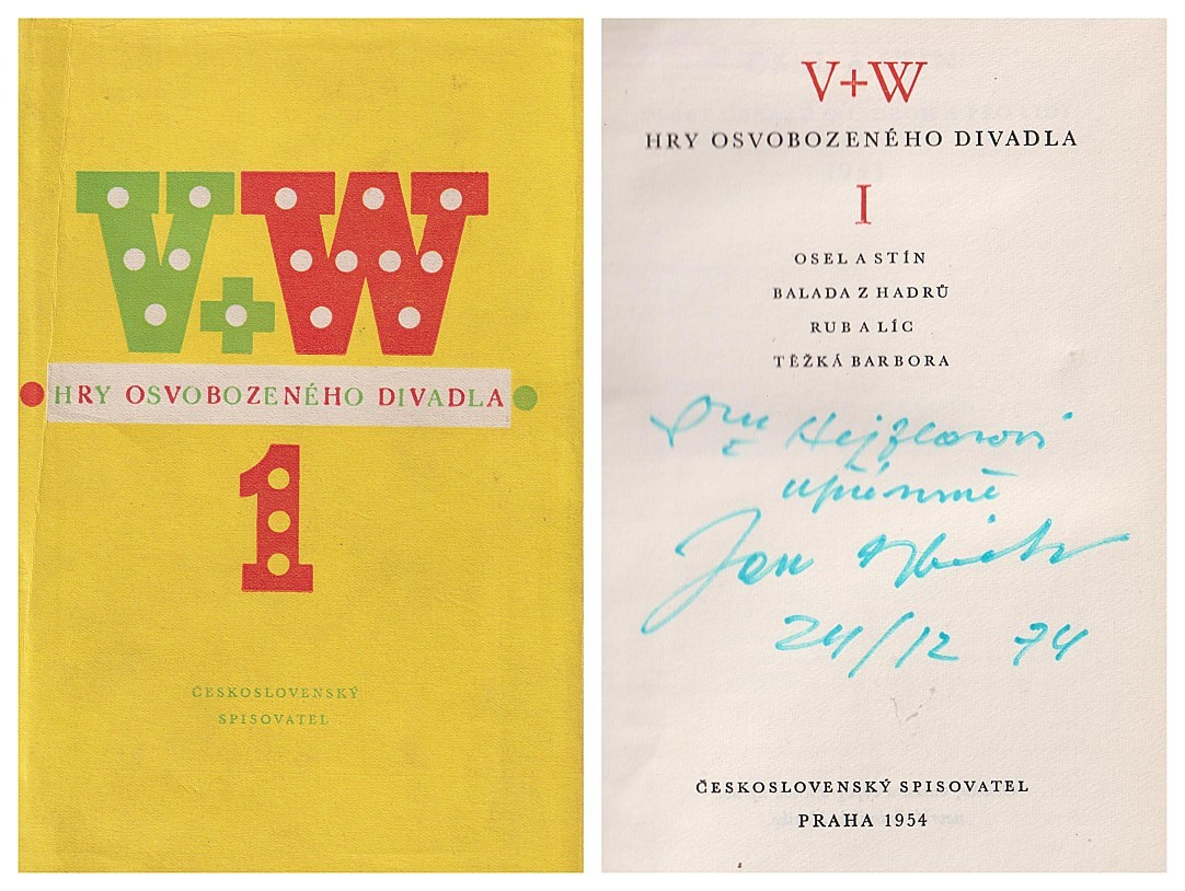 Jan Werich (1905 - 1980) - V+W: Hry Osvobozeného divadla