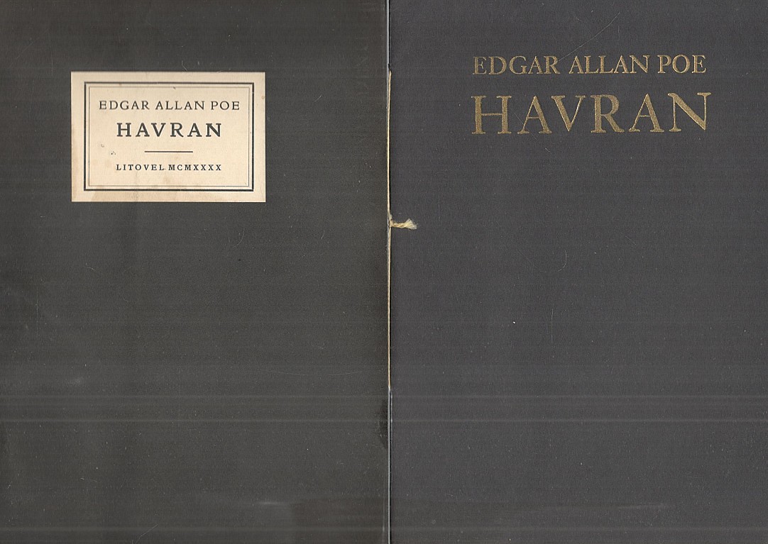 Edgar Allan Poe (1809 - 1849) - Havran / The Raven - Havran