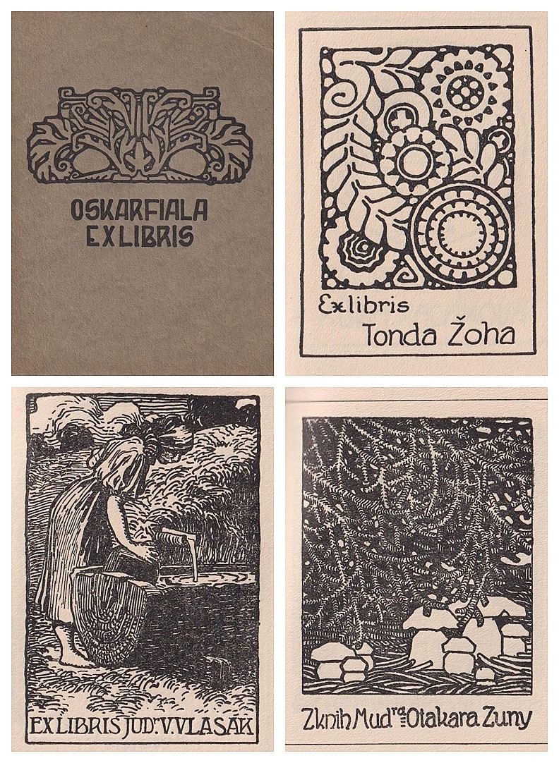 Oskar Fiala (1860 - 1918) - Ex Libris