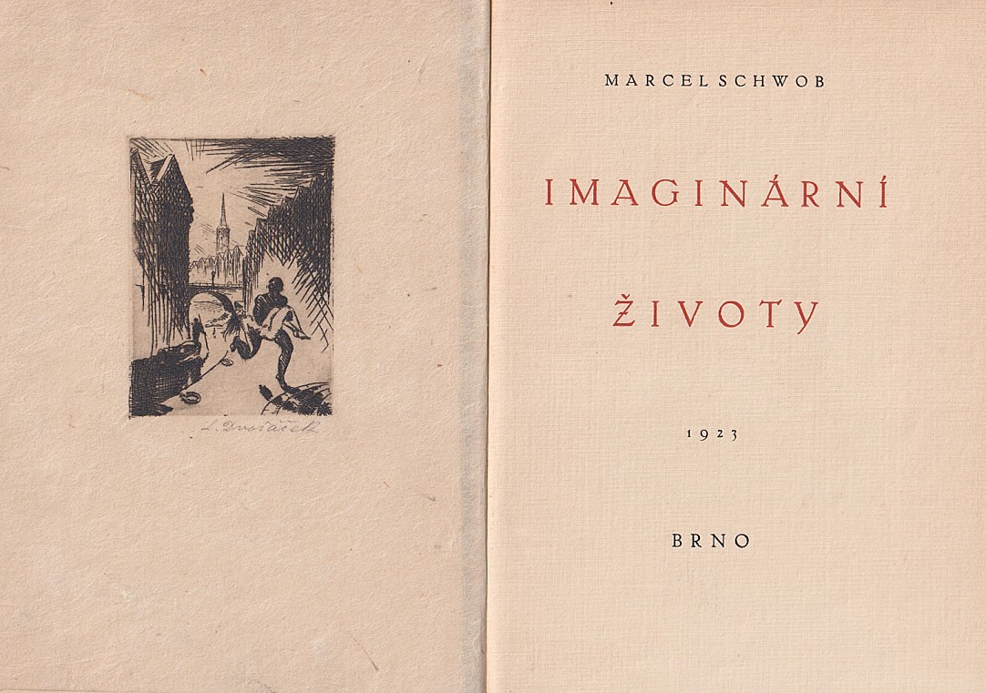 Ludvík Dvořáček (1895 - 1970) - Marcel Schwob: Imaginární životy