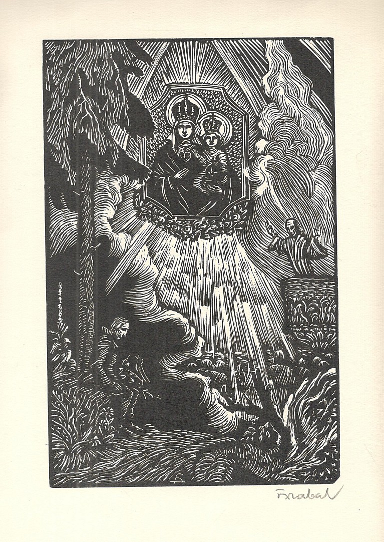 Arnošt Hrabal (1886 - 1969) - Petr Bezruč: Hrabyň