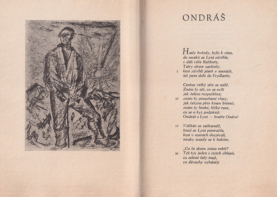 Alois Schneiderka (1896 - 1958) - Petr Bezruč: Ondráš