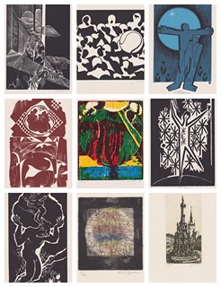více autorů - Soubor grafických listů Olomouc 1987