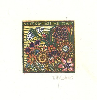 Anna Macková (1887 - 1969) - 20 Exlibris A. Mackové IV. řada