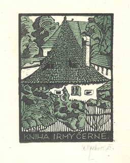 Anna Macková (1887 - 1969) - 20 Exlibris A. Mackové IV. řada