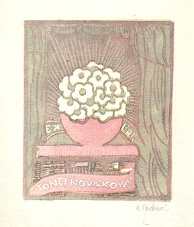 Anna Macková (1887 - 1969) - 20 Exlibris A. Mackové IV. řada