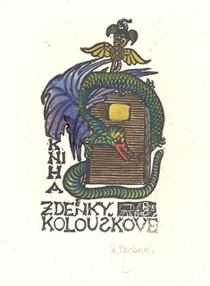Anna Macková (1887 - 1969) - 20 Exlibris A. Mackové IV. řada