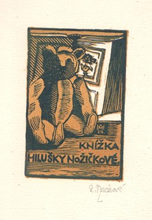 Anna Macková (1887 - 1969) - 20 Exlibris A. Mackové IV. řada