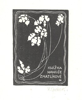 Anna Macková (1887 - 1969) - 20 Exlibris A. Mackové IV. řada
