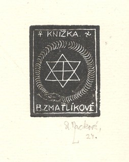 Anna Macková (1887 - 1969) - 20 Exlibris A. Mackové IV. řada