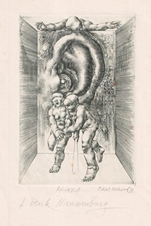 Oldřich Kulhánek (1940 - 2013) - Jan Krejčí - Overzicht van hun grafisch werk 1966-1974 (Soupis grafické tvroby)
