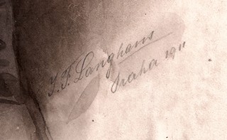 Jan Nepomuk Langhans (1851 - 1928) - Jiří Arvéd Smíchovský a jeho sestry