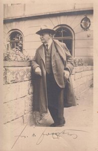 Josef Bohuslav Foerster (1859 - 1951) - Podobizna s autogramem