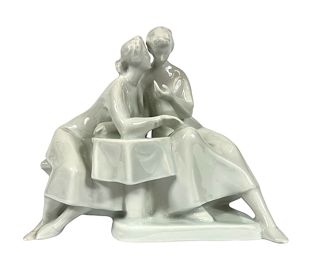 Royal dux (1853) - Ženy v kavárně