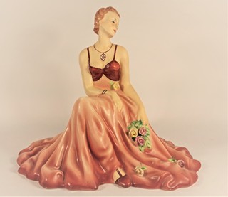 Royal dux (1853) - Porcelánová soška Royal Dux