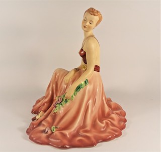 Royal dux (1853) - Porcelánová soška Royal Dux