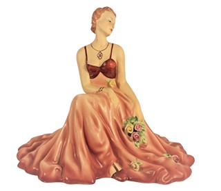 Royal dux (1853) - Porcelánová soška Royal Dux