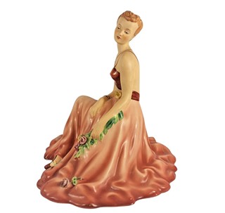 Royal dux (1853) - Porcelánová soška Royal Dux