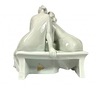 Royal dux (1853) - Ženy v kavárně