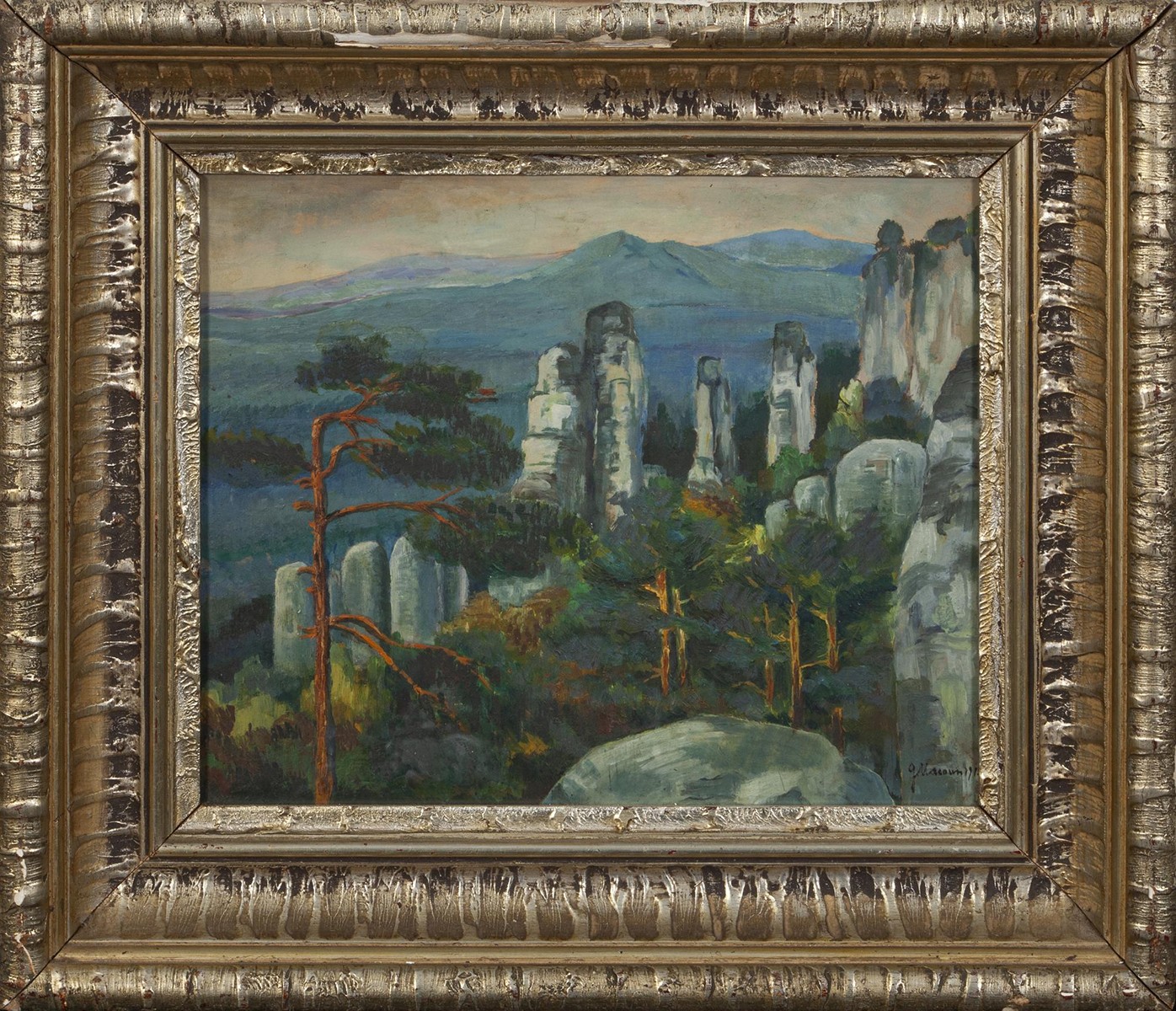 Macoun Gustav (1892 - 1934) - Pískovcové skály