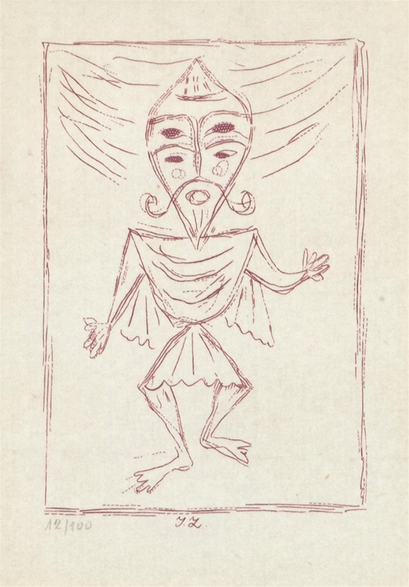 Herčík Josef (podle návrhu Jana Zrzavého) (1922 - 1999) - Maska