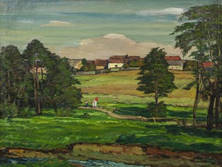 Zahel Adolf A. (1888 - 1958) - Motiv z Českomoravské Vysočiny