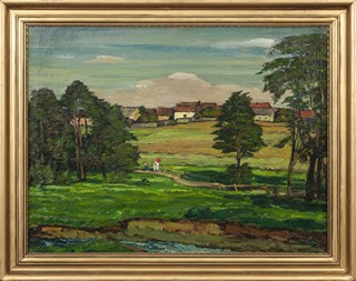 Zahel Adolf A. (1888 - 1958) - Motiv z Českomoravské Vysočiny
