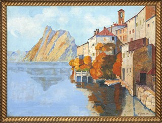Sýkora Gustav (1889 - 1966) - Město u moře