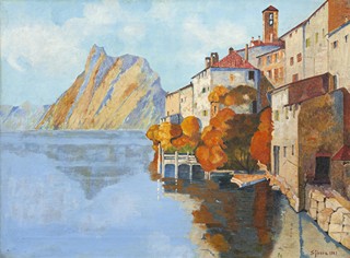 Sýkora Gustav (1889 - 1966) - Město u moře
