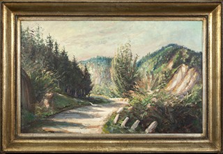 Pleiner Vladimír (1891 - 1952) - Cesta u Sklenných Teplic