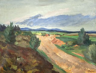 Kojan Jan (1886 - 1951) - Cesta u Třeboně