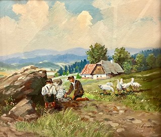 Jan Ferdinand Pistorius - Horská krajina