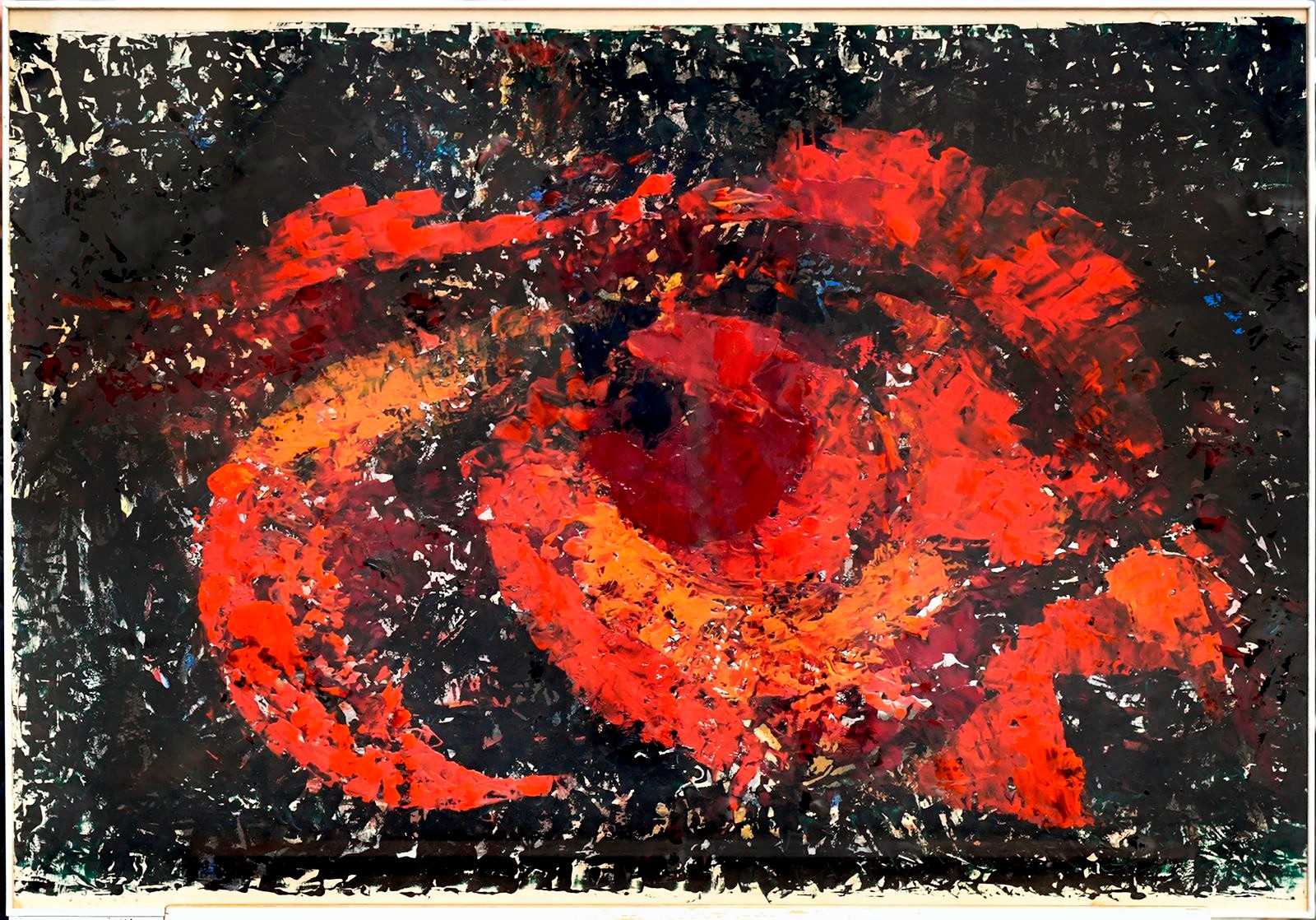 Pavlík Ondřej (1932-1989) - Abstrakce v červené
