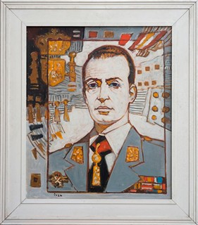 Sedliský Ivan (1926-1996) - Studie k portrétu španělského krále Juana Carlose