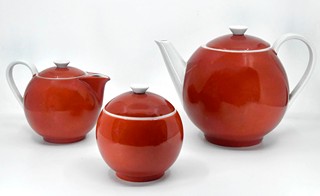 Sutnar Ladislav (1897-1976) - 4 osobní čajová souprava - LADISLAV SUTNAR - celkem 11 ks