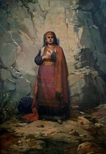 Josef Mathauser (1846 - 1917) - Černohorka