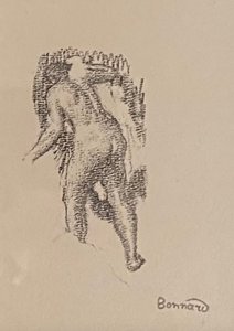 Pierre Bonnard (1867 - 1947) - Akt dívky