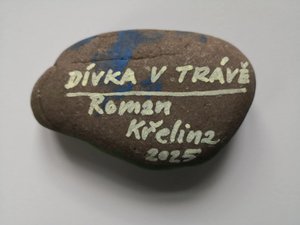 Roman Křelina (1966) - Dívka ležící v trávě