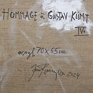 Jan Kanyza | Hommage á Gustav Klimt IV.