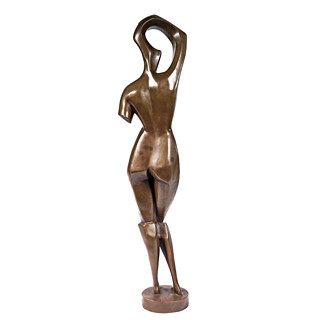 Alexander Archipenko | Žena česající si vlasy
